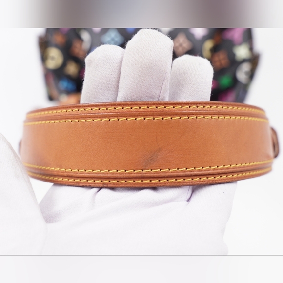 ❌️❌️SOLD❌️❌️BL23❤️Louis Vuitton Black Monogram Multicolor Canvas Noe - Picture 12 of 16